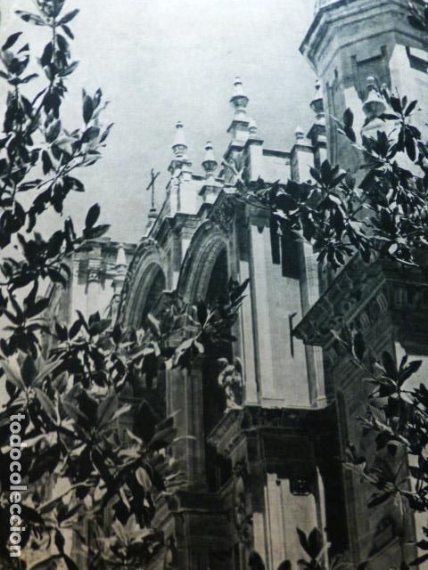 Documenti antichi: GRANADA ANTIGUA LAMINA HUECOGRABADO A&Ntilde;OS 50