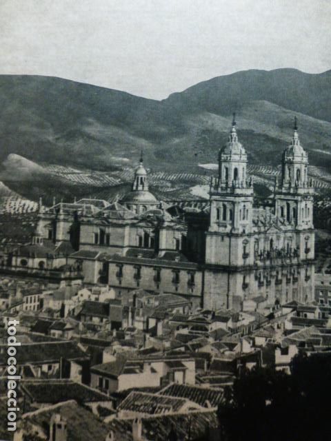 Documentos antiguos: JAEN ANTIGUA LAMINA HUECOGRABADO A&Ntilde;OS 50