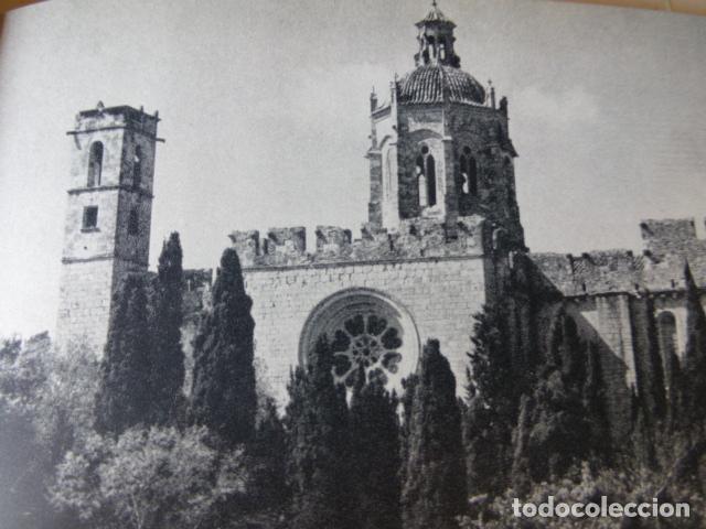 Documentos antigos: SANTES CREUS TARRAGONA ANTIGUA LAMINA HUECOGRABADO