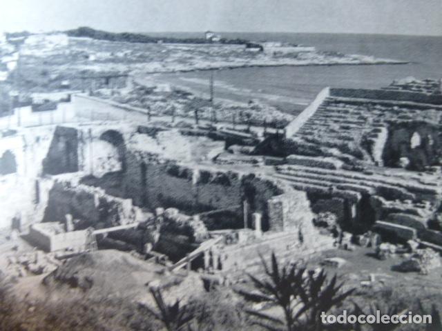 Old Documents: TARRAGONA ANTIGUA LAMINA HUECOGRABADO