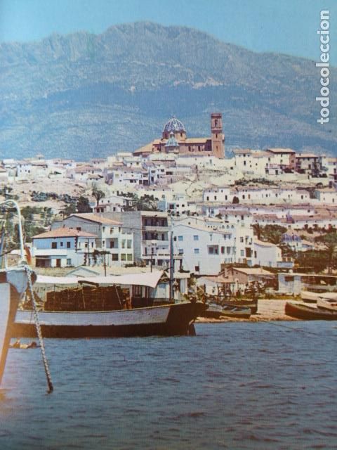 Alte Dokumente: ALTEA ALICANTE ANTIGUA LAMINA HUECOGRABADO
