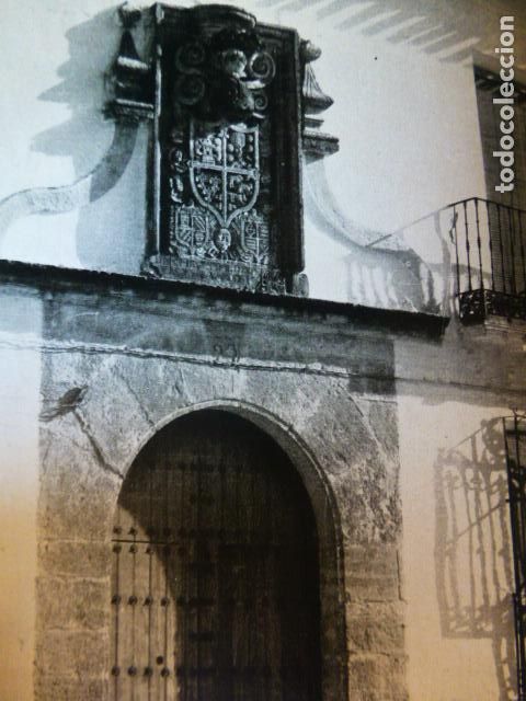 Documentos antigos: VILLARROBLEDO ALBACETE ANTIGUA LAMINA HUECOGRABADO