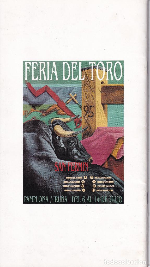 Documentos antiguos: SAN FERMIN PAMPLONA - IRU&Ntilde;A 1995 - Foto 3