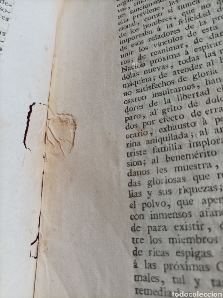Documentos antiguos: Proclama Constituci&oacute;n Cortes 1820 - Foto 4