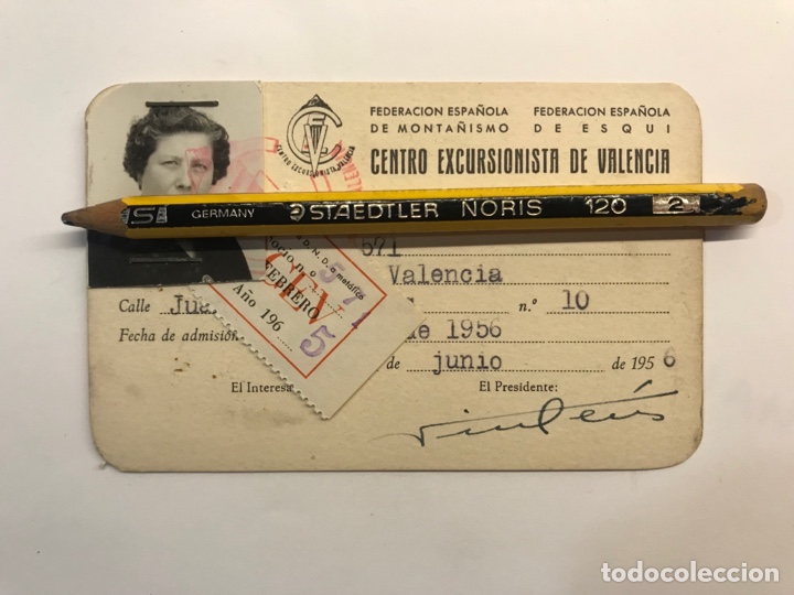 Documentos antiguos: FEDERACI&Oacute;N ESPA&Ntilde;OLA DE MONTA&Ntilde;ISMO Y ESQU&Iacute;, Centro Excursionista de Valencia (a.1956)
