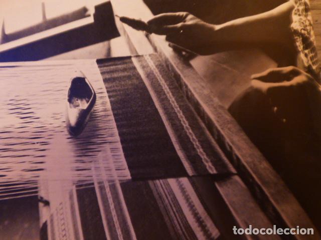 Old Documents: GALICIA UN TELAR ANTIGUA LAMINA HUECOGRABADO