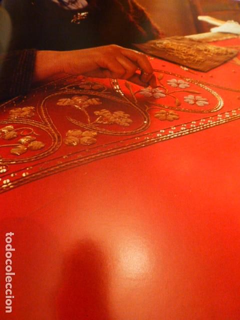 Old Documents: MADRID MUJER BORDANDO TRAJE DE TORERO ANTIGUA LAMINA