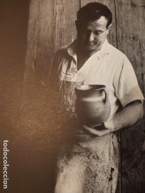 Documenti antichi: MONDO&Ntilde;EDO LUGO ALFARERO CON SU OBRA ANTIGUA LAMINA HUECOGRABADO