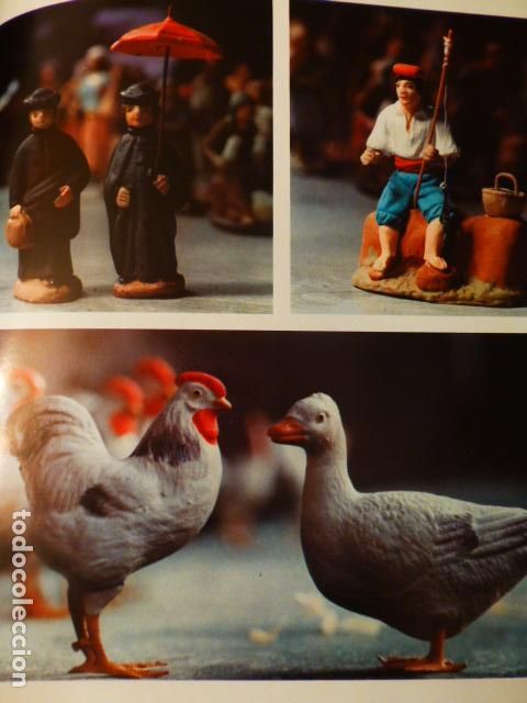 Documentos antigos: CATALU&Ntilde;A FIGURAS DE BELENES TRADICIONALES ANTIGUA LAMINA HUECOGRABADO