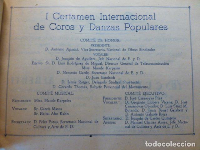 Documentos antiguos: PALMA DE MALLORCA 1950 PROGRAMA FERIAS Y FIESTAS DE PRIMAVERA - Foto 4