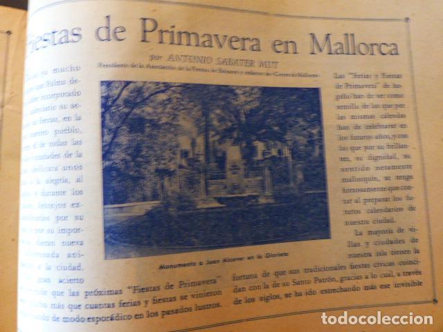Documentos antiguos: PALMA DE MALLORCA 1950 PROGRAMA FERIAS Y FIESTAS DE PRIMAVERA - Foto 10