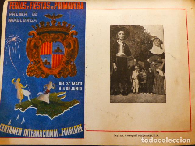 Documentos antiguos: PALMA DE MALLORCA 1950 PROGRAMA FERIAS Y FIESTAS DE PRIMAVERA - Foto 11