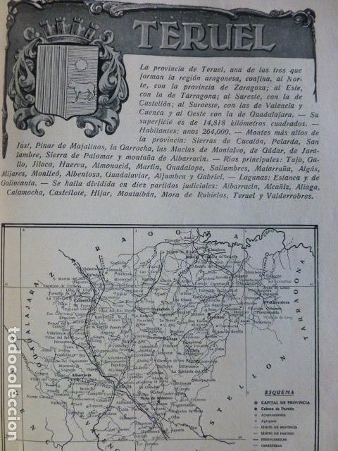Old Documents: TERUEL REPORTAJE SOBRE LA CIUDAD Y PROVINCIA 1920