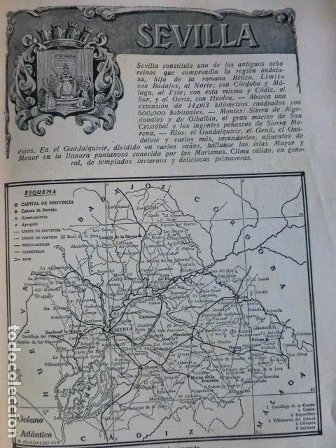 Documentos antiguos: SEVILLA REPORTAJE SOBRE LA CIUDAD Y PROVINCIA 1920 - Foto 1