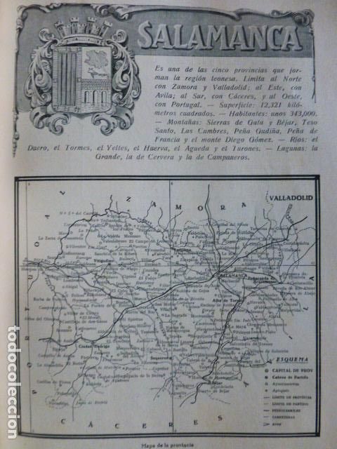 Old Documents: SALAMANCA REPORTAJE SOBRE LA CIUDAD Y PROVINCIA 1920