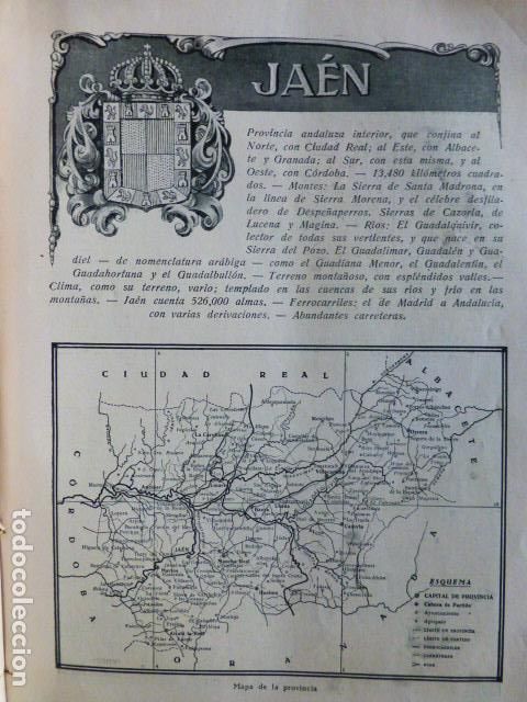Old Documents: JAEN REPORTAJE SOBRE LA CIUDAD Y PROVINCIA 1920