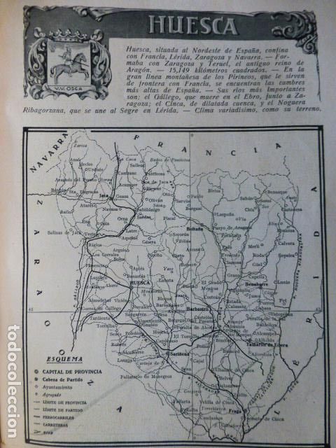 Documentos antiguos: HUESCA REPORTAJE SOBRE LA CIUDAD Y PROVINCIA 1920 - Foto 1