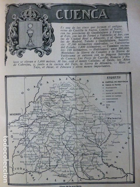 Documentos antiguos: CUENCA REPORTAJE SOBRE LA CIUDAD Y PROVINCIA 1920 - Foto 1