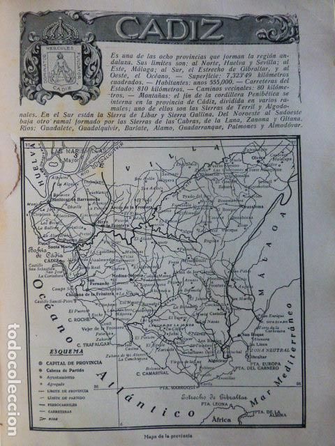 Documenti antichi: CADIZ REPORTAJE SOBRE LA CIUDAD Y PROVINCIA 1920