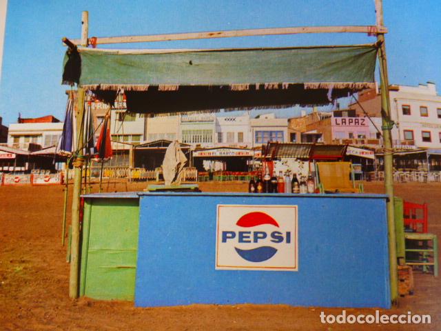 Documentos antiguos: PLAYA MALVARROSA VALENCIA ANTIGUA LAMINA HUECOGRABADO