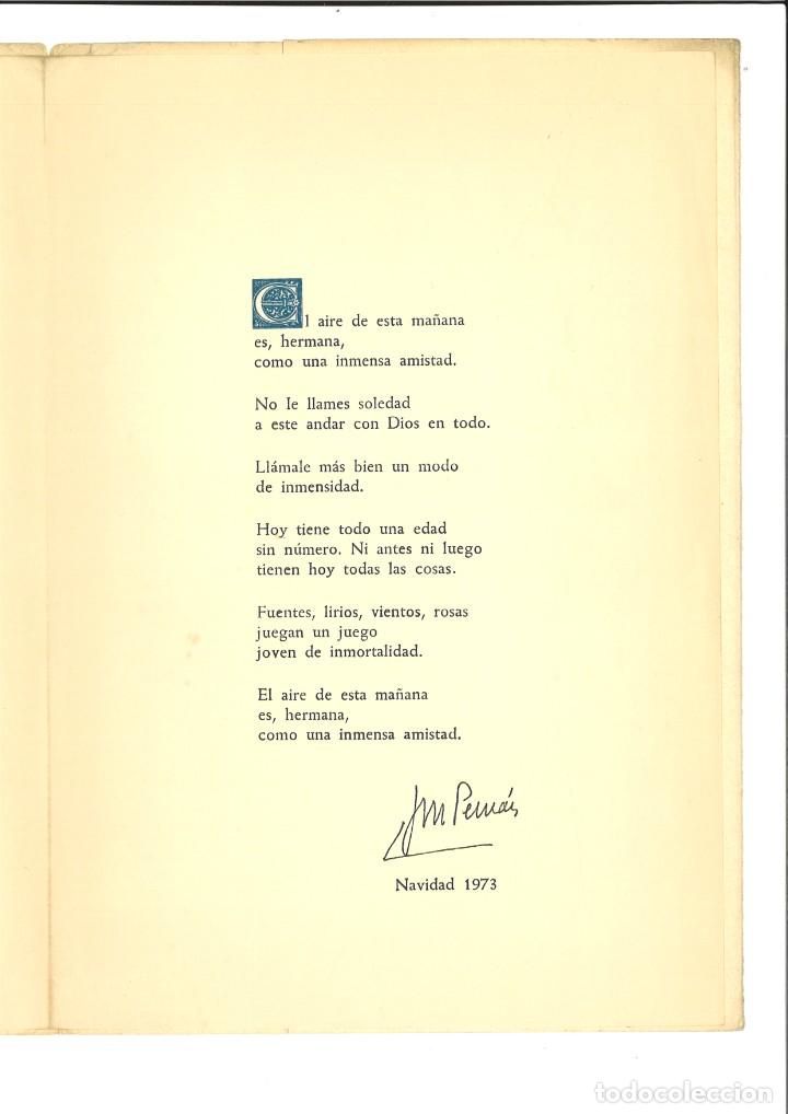 Documentos antiguos: CANCI&Oacute;N. Jos&eacute; Mar&iacute;a Pem&aacute;n - Foto 2