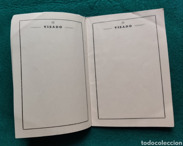Documentos antiguos: PASAPORTE ESPA&Ntilde;A EXPEDIDO EN TARRAGONA 1930 - Foto 8