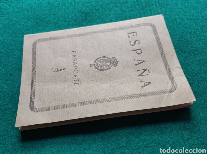 Documentos antiguos: PASAPORTE ESPA&Ntilde;A EXPEDIDO EN TARRAGONA 1930 - Foto 14