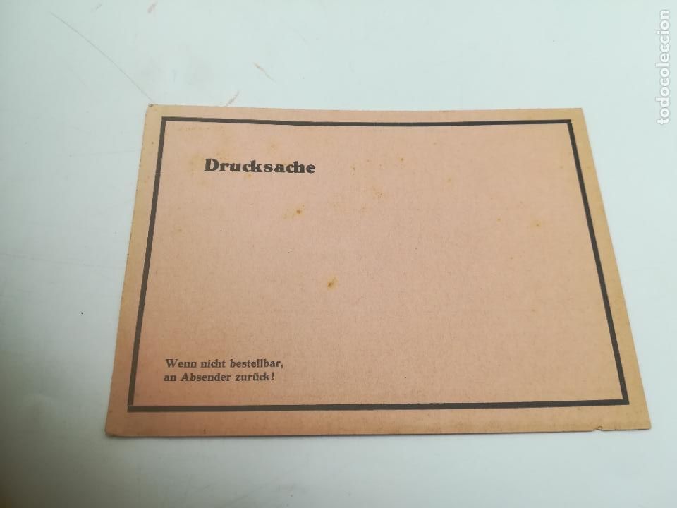 Old Documents: PUBLICIDAD ALEMANA. DEUTSCHE WESTK&Uuml;STELINIEN. LINEAS DE LA COSTA OESTE. VER