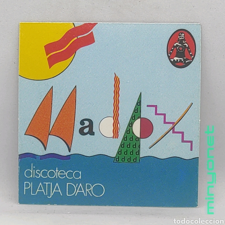 Documentos antiguos: Flyer discoteca Maddox Platja dAro - Madox - Foto 1