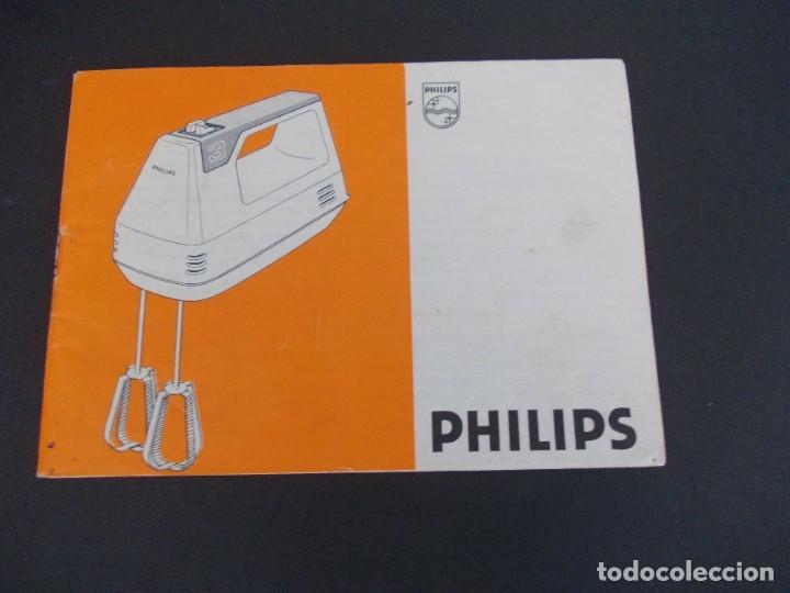 Alte Dokumente: Antiguo Manual de Batidora Philips Varios idiomas