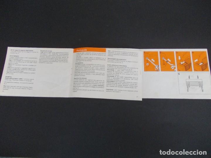 Documentos antiguos: Antiguo Manual de Batidora Philips Varios idiomas - Foto 3