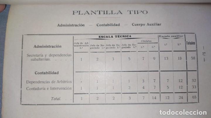 Documentos antiguos: Reglamento de funcionarios municipales de Sevilla 1925 - Foto 7