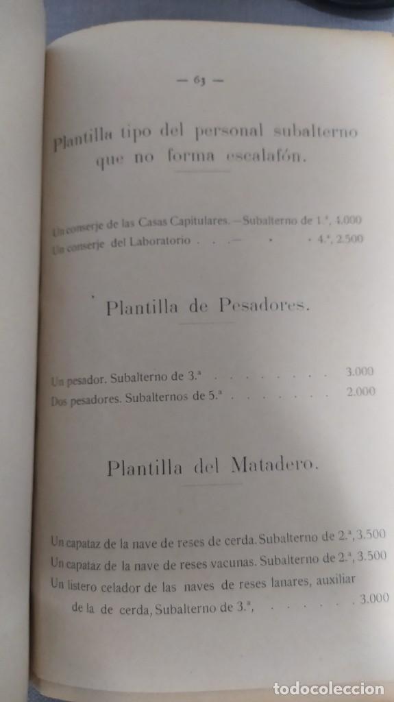 Documentos antiguos: Reglamento de funcionarios municipales de Sevilla 1925 - Foto 8