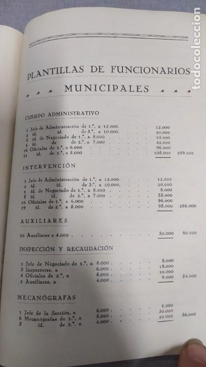 Documentos antiguos: Reglamento de funcionarios municipales de Sevilla 1933 - Foto 7