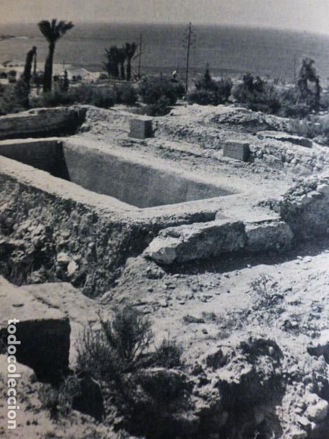 Documentos antigos: ALICANTE RUINAS DE LUCENTUM ANTIGUO HUECOGRABADO