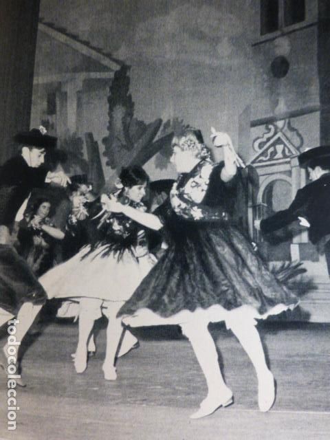 Documentos antiguos: ALICANTE DANZAS ANTIGUO HUECOGRABADO - Foto 1
