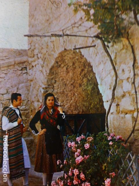 Documentos antiguos: ALICANTE TRAJE REGIONAL ANTIGUO HUECOGRABADO