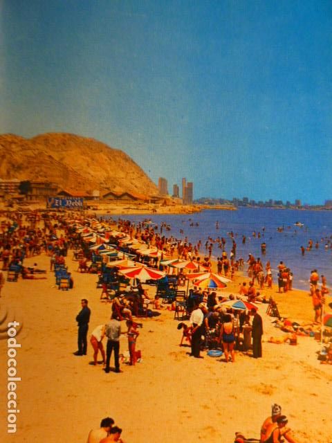 Documentos antiguos: ALICANTE PLAYA DE POSTIGUET ANTIGUO HUECOGRABADO
