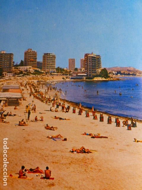 Old Documents: ALICANTE PLAYA DE LA ALBUFERETA ANTIGUO HUECOGRABADO