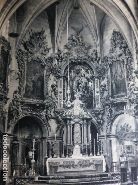 Documentos antiguos: ALICANTE IGLESIA DE SANTA MARIA ANTIGUO HUECOGRABADO