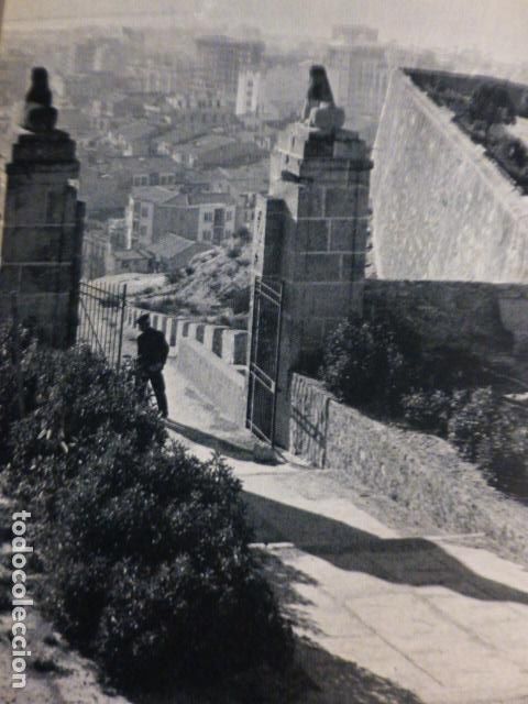 Documentos antiguos: ALICANTE CASTILLO DE SAN FERNANDO ANTIGUO HUECOGRABADO