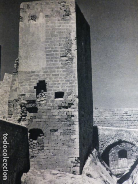 Documentos antiguos: ALICANTE CASTILLO DE SANTA BARBARA ANTIGUO HUECOGRABADO