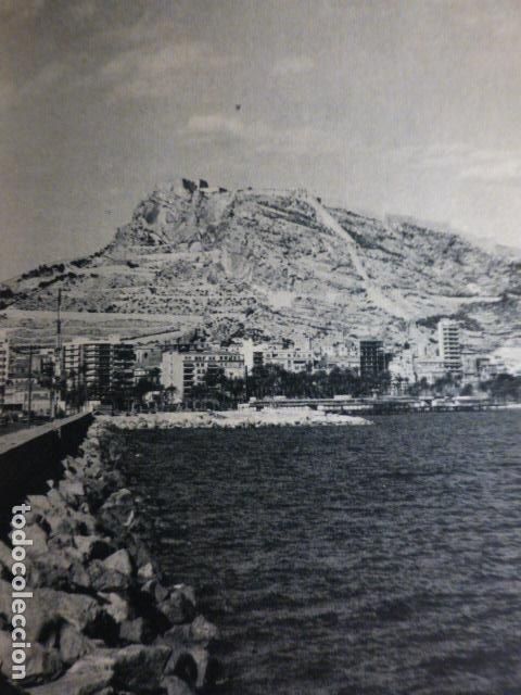 Documentos antiguos: ALICANTE CASTILLO DE SANTA BARBARA ANTIGUO HUECOGRABADO