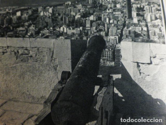 Documentos antiguos: ALICANTE CASTILLO DE SANTA BARBARA ANTIGUO HUECOGRABADO