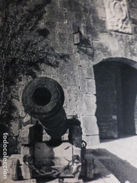 Documentos antiguos: ALICANTE CASTILLO DE SANTA BARBARA ANTIGUO HUECOGRABADO