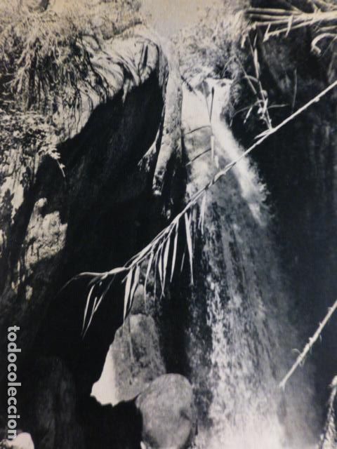 Documentos antiguos: CALLOSA D'EN SARRIA ALICANTE NACIMIENTO DEL RIO ALGAR ANTIGUO HUECOGRABADO