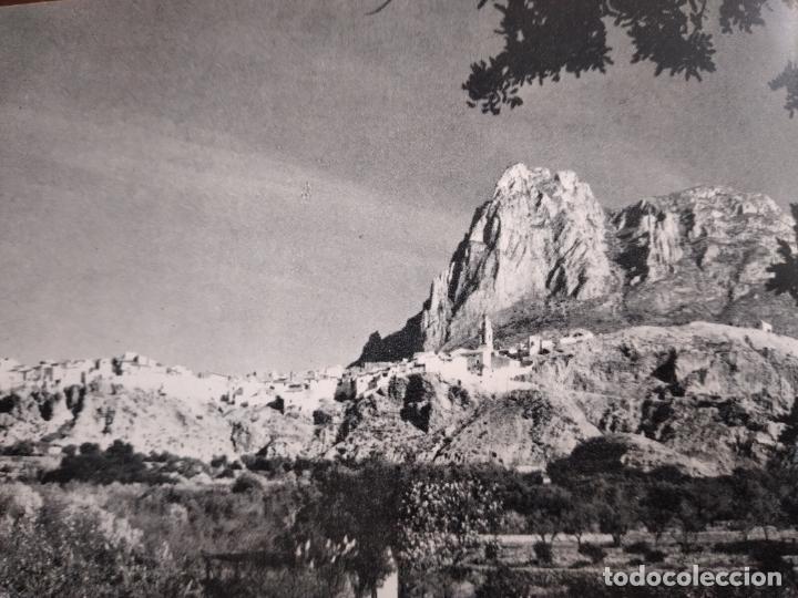 Documentos antiguos: FINESTRAT ALICANTE VISTA Y EL PUIG CAMPANA ANTIGUO HUECOGRABADO