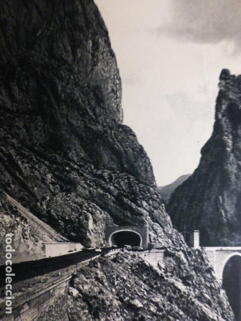 Documentos antigos: MASCARAT ALICANTE TUNEL ANTIGUO HUECOGRABADO