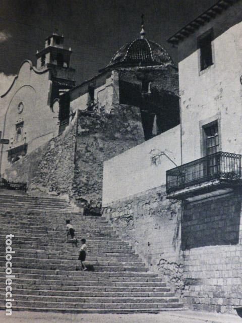 Documentos antiguos: MONFORTE DEL CID ALICANTE DETALLE URBANO ANTIGUO HUECOGRABADO