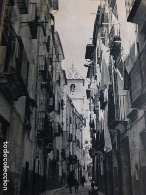 Documentos antigos: JIJONA ALICANTE CALLE TIPICA ANTIGUO HUECOGRABADO